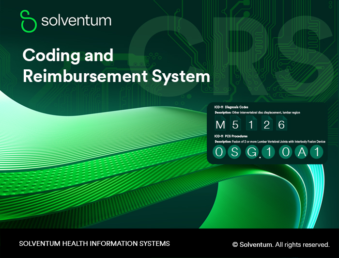 Coding and Reimbursement System